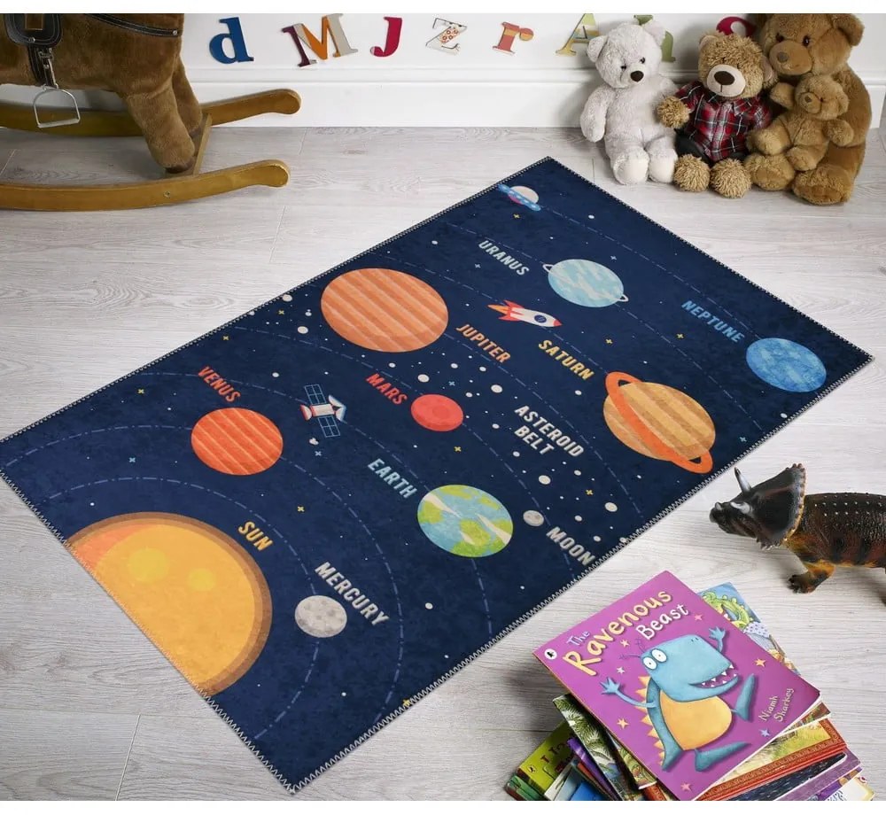 Dywan dziecięcy 100x160 cm Solar System – Vitaus
