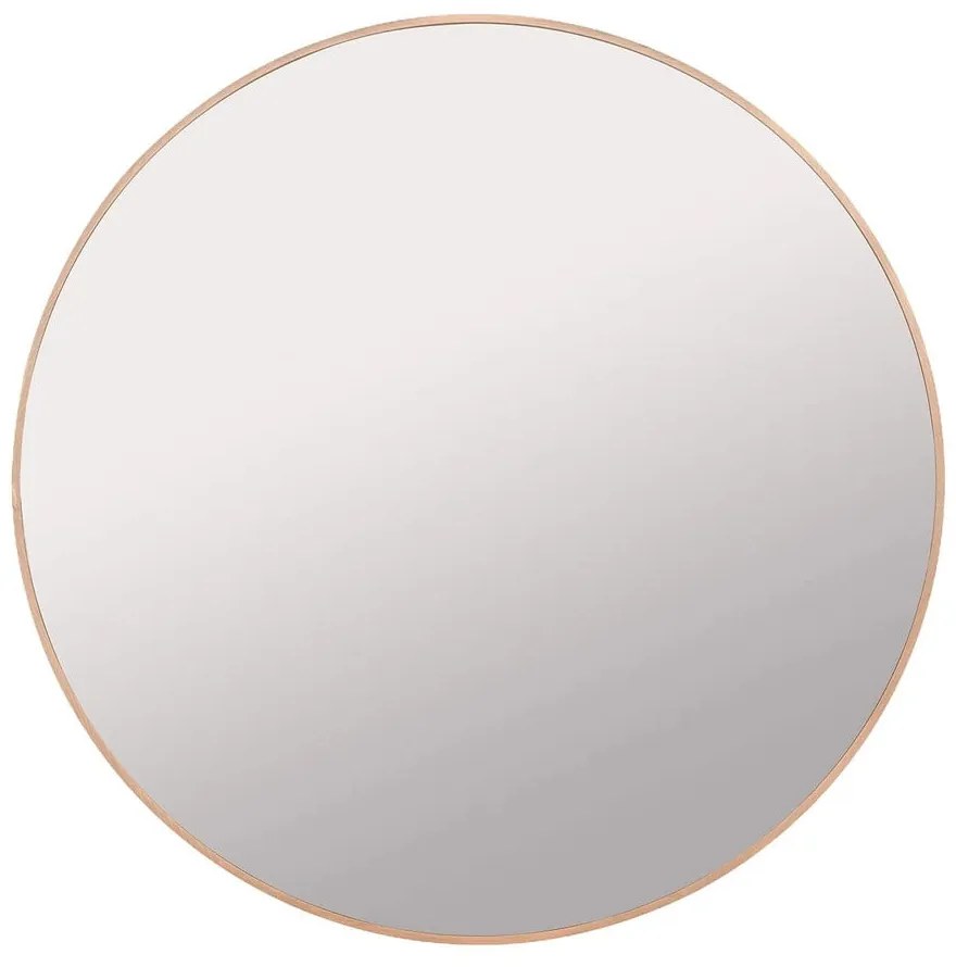 Lustro ścienne z drewnianą ramą ø 110 cm Miro – Blomus