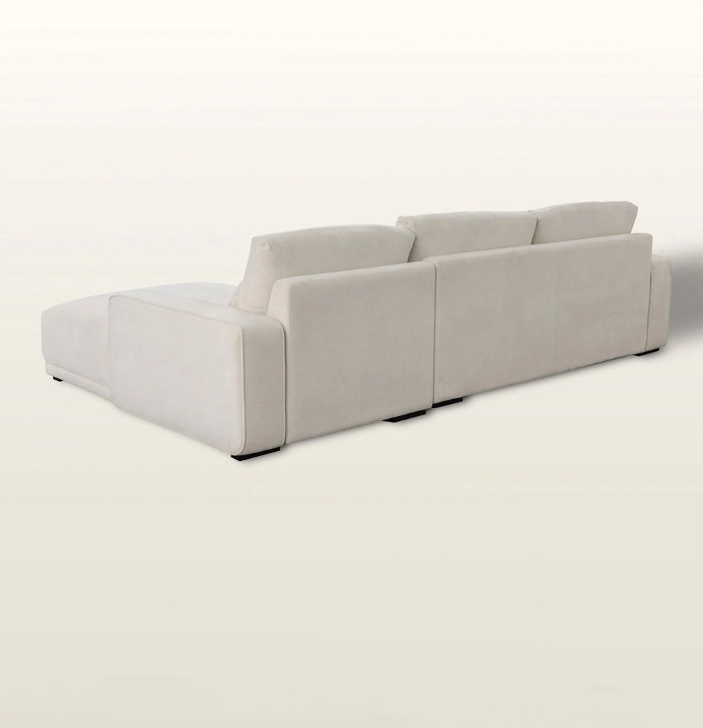 Sofa Silkeborg crème white prawa