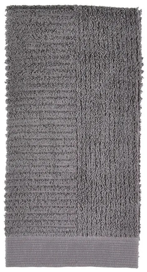 Szary ręcznik Zone One, 50x100 cm