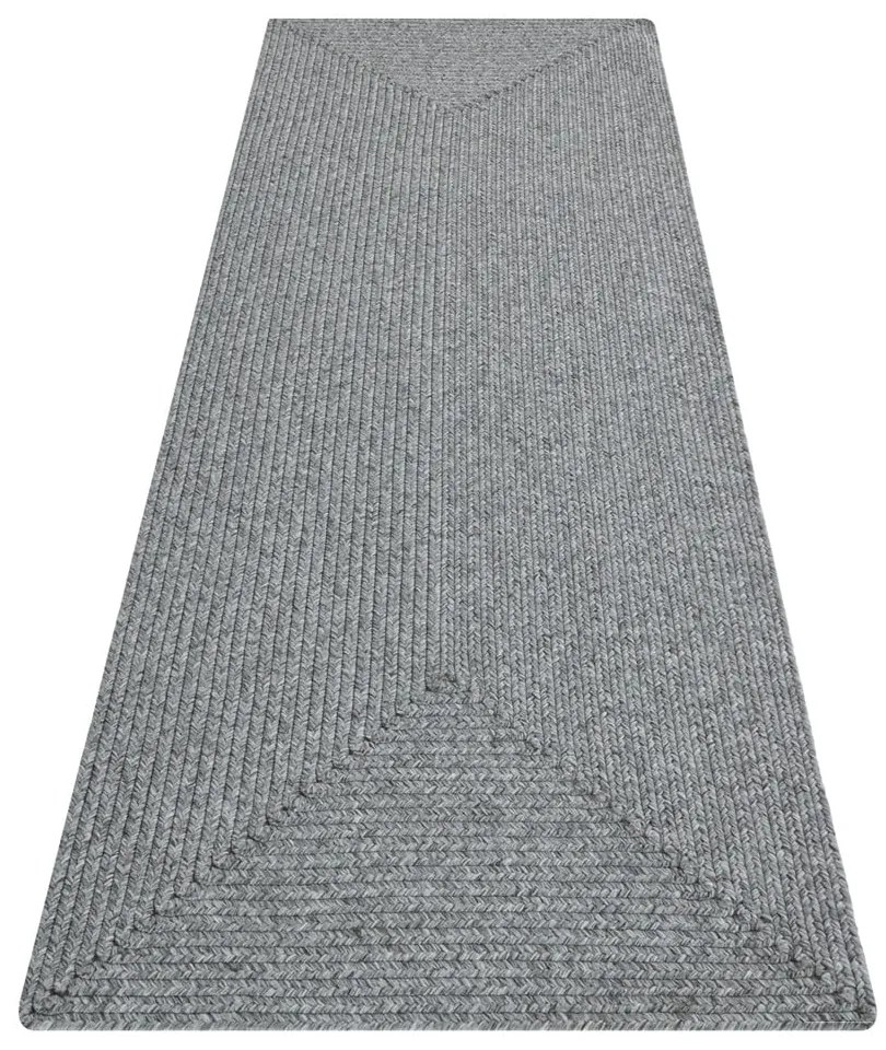 Szary chodnik odpowiedni na zewnątrz 200x80 cm – NORTHRUGS
