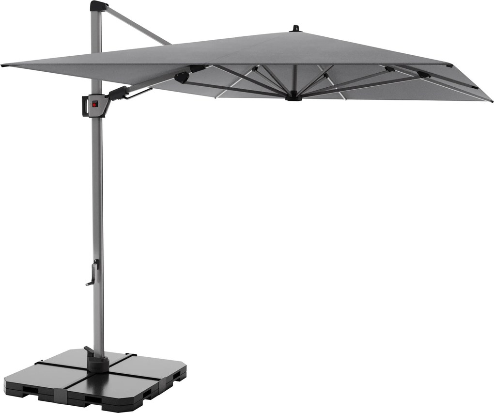 Knirps HYPERION 330 x 240 PRESTIGE - luksusowy parasol ogrodowy z bocznym wysięgnikiem