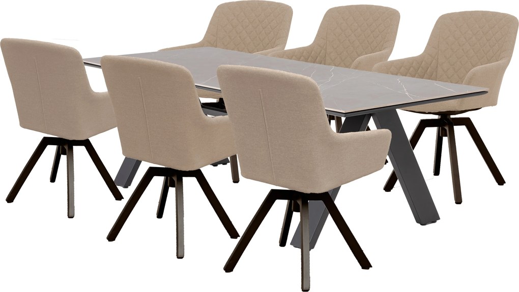 Doppler NOVA PARIS LIKA-TEX® mocca, 6+1