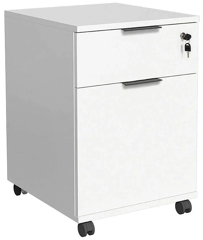Komoda na kółkach White