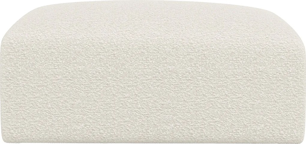 Puf z białej bukli - POGNI marki Maison Céphy