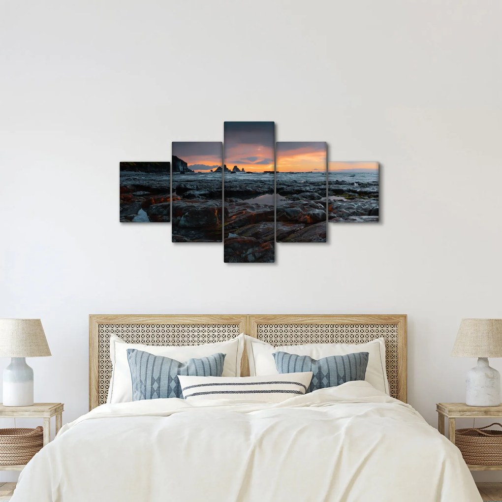 Obraz - krajobraz w Nowej Zelandii (125x70 cm)