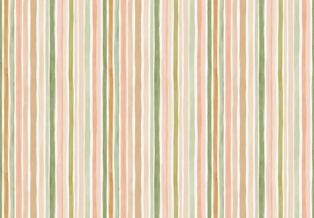 Fototapeta - Pastelowe paski (196x136 cm)