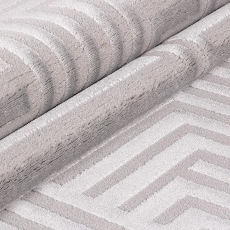 Dywan 3D nowoczesny Sahara Ornament szary 120 cm x 170 cm
