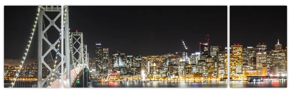 Obraz Brooklyn Bridges i Nowego Jorku (170x50 cm)
