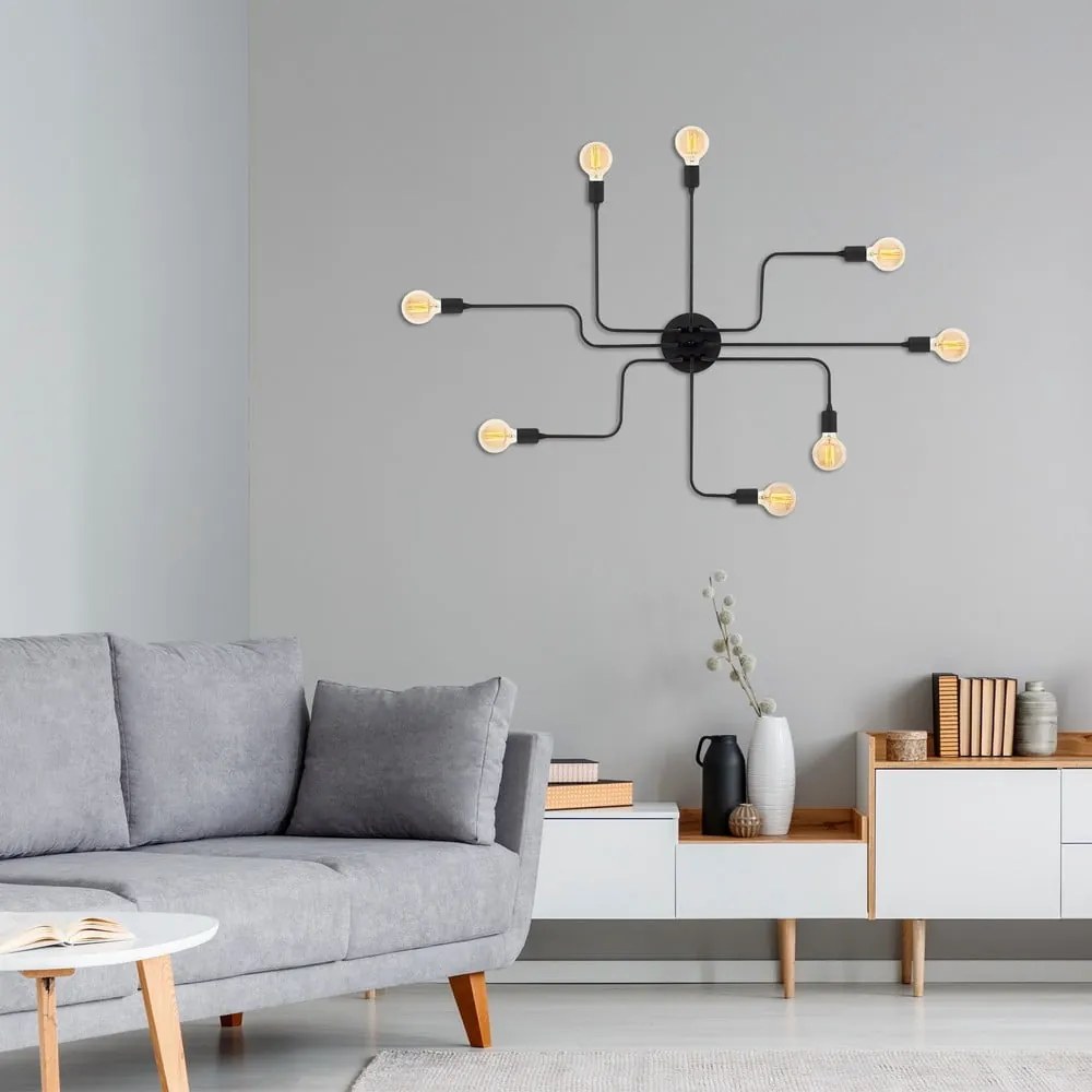 Czarny kinkiet Truva – Opviq lights