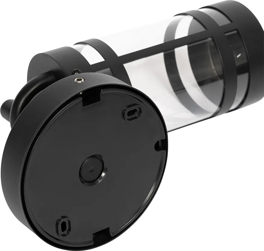 Lampa ścienna zewnętrzna czarna IP44 z czujnikiem zmierzchu - Ruben