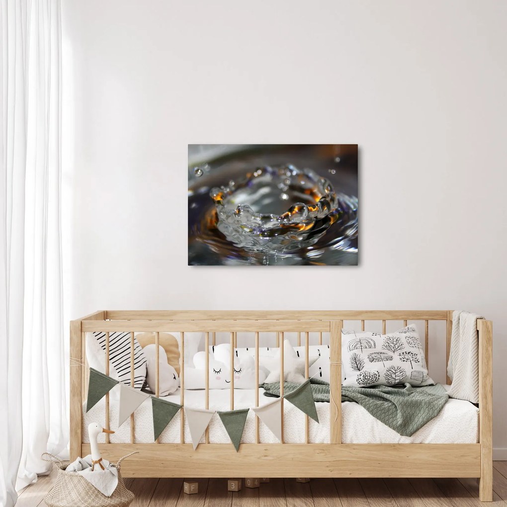 Obraz bransoletki z kropel wody (70x50 cm)