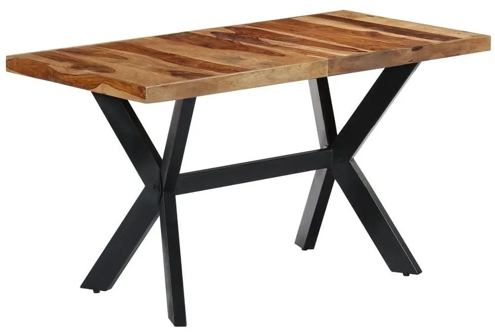 Stół jadalniany z sheesham– brązowy K7-B80