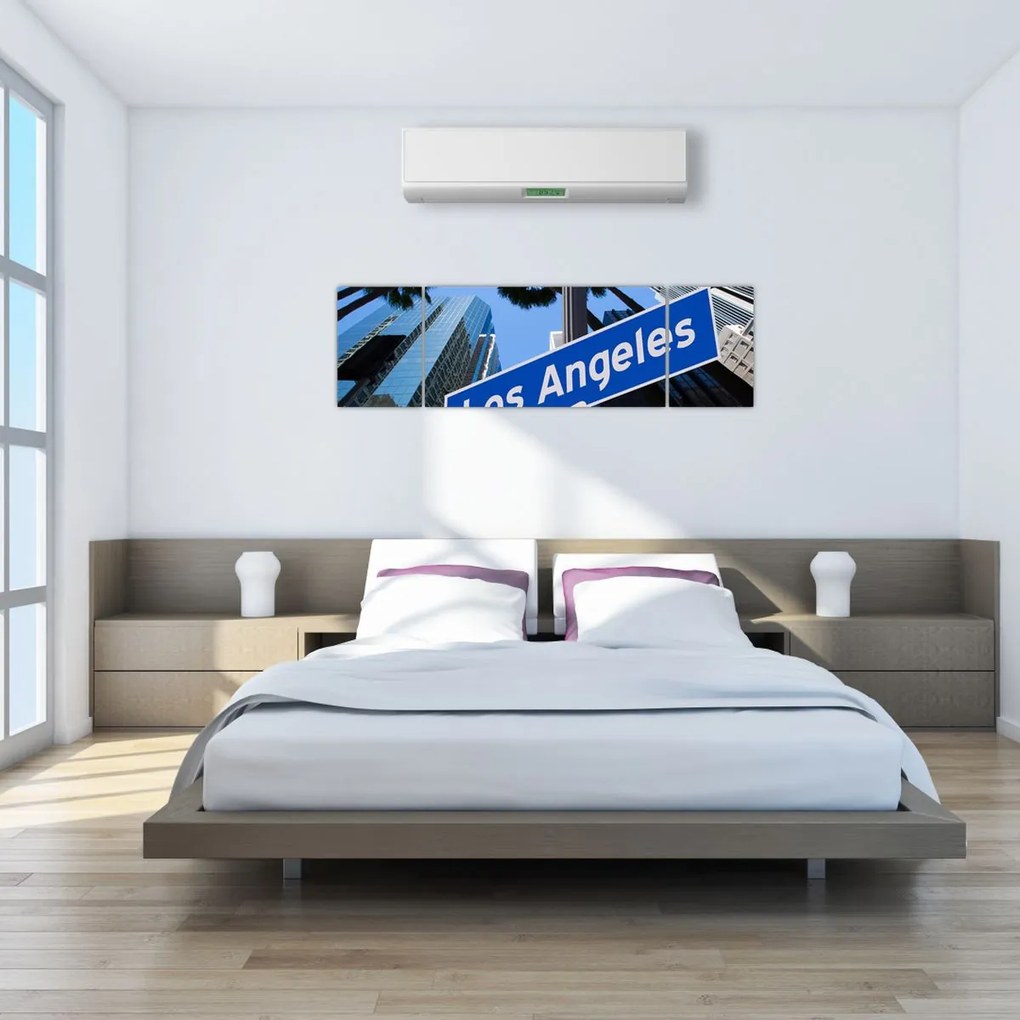 Obraz - Los Angeles (170x50 cm)