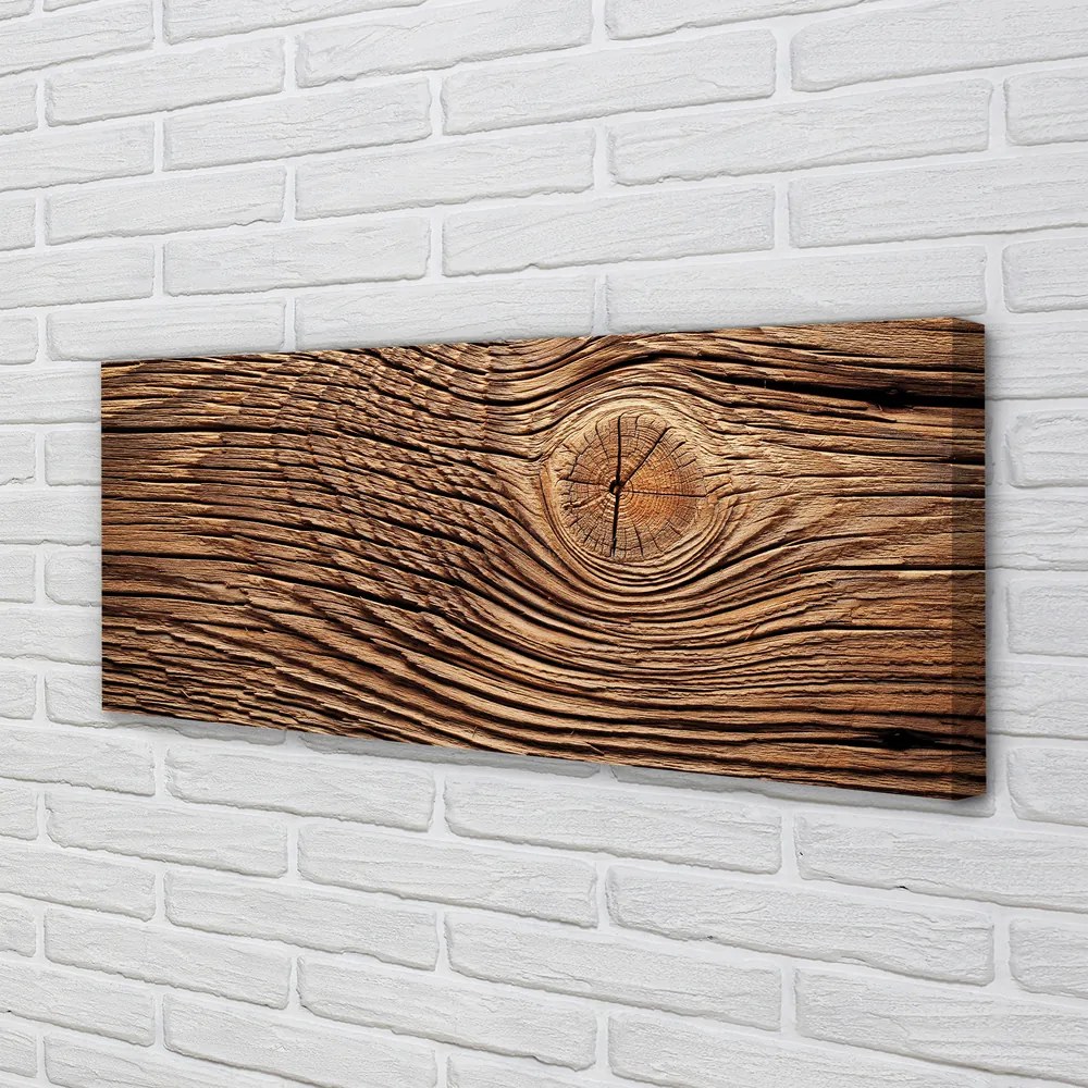 Obraz na płótnie Drewniana Deska W Zbliżeniu