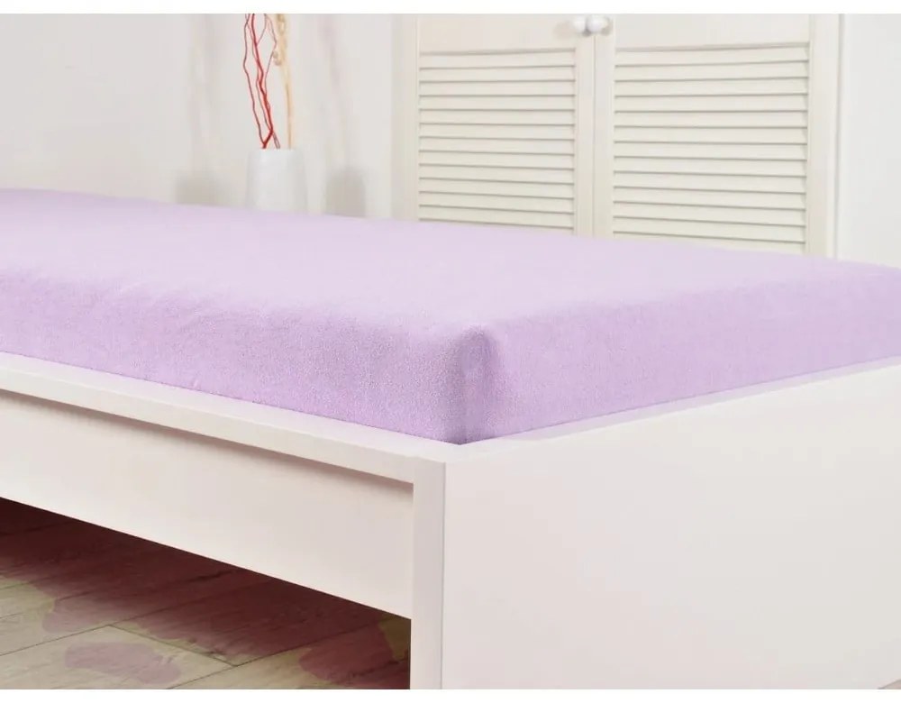Prześcieradło dziecięce frotte do łóżeczka 70x140 cm – B.E.S.