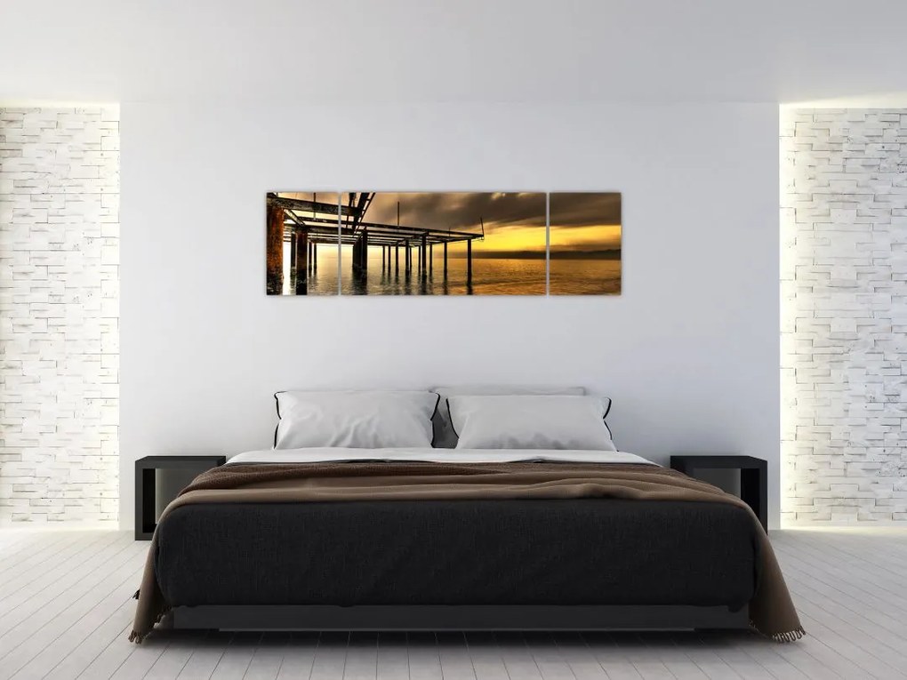 Obraz - Architektura nad wybrzeżem (170x50 cm)