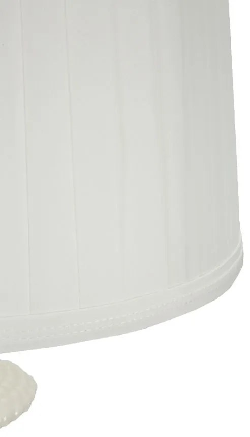Lampa stołowa z ozdobną bazą CASERTA, 57 cm