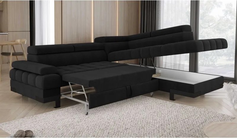 Narożnik SELVA L z funkcją spania i pojemnikiem AUSTIN 21 WERSAL