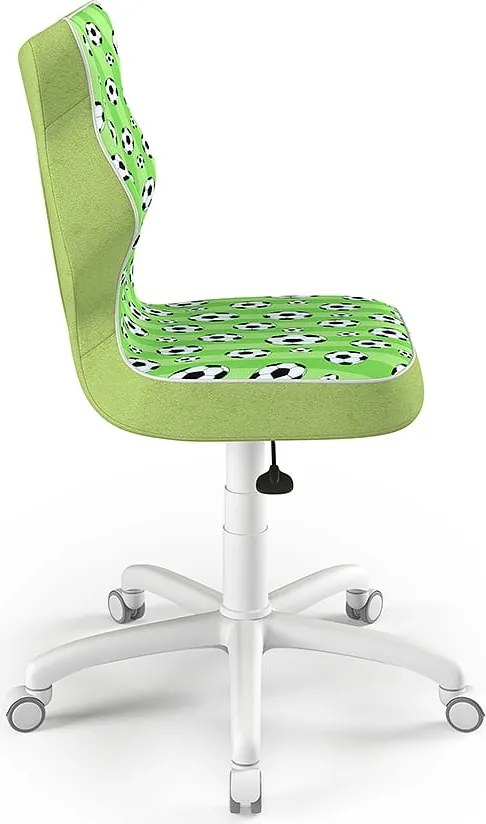 Obrotowe krzesło dla młodzieży Petit White rozmiar 6 (159-188 cm) wzory