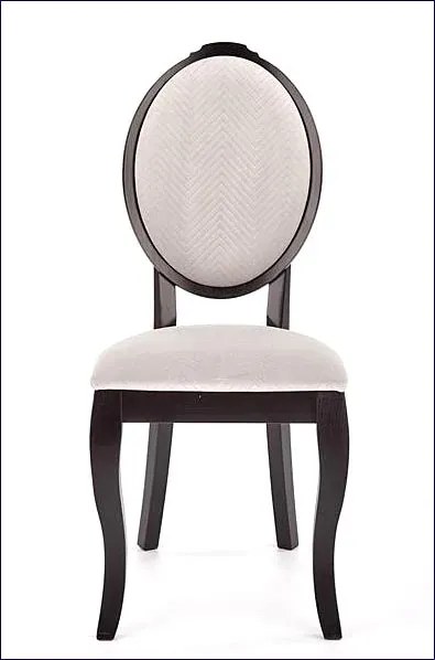 Beżowe stylowe krzesło drewniane G2-R71