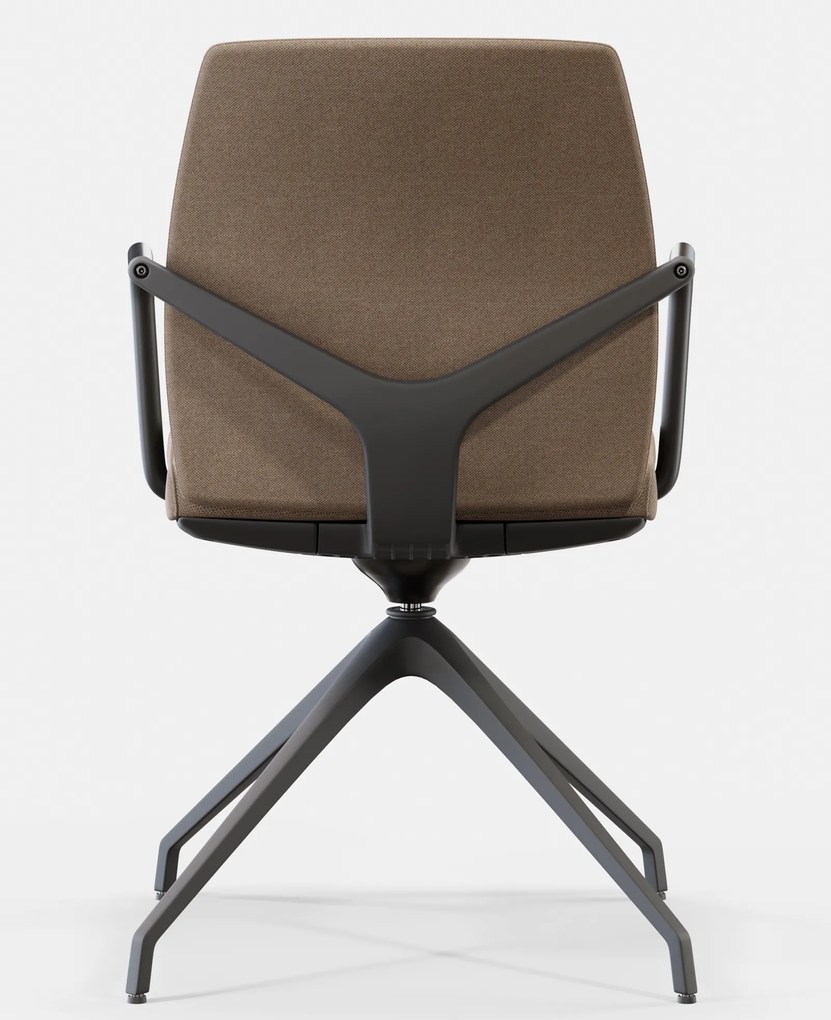 Nowoczesne krzesło konferencyjne Skill Soft S60 tapicerowane