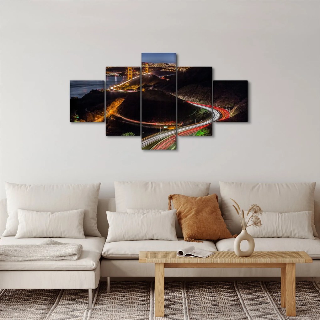 Obraz - Golden Gate Bridge (125x70 cm)