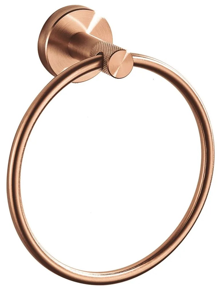 Wieszak łazienkowy RING 6610 Modern Miedź Szczotkowana