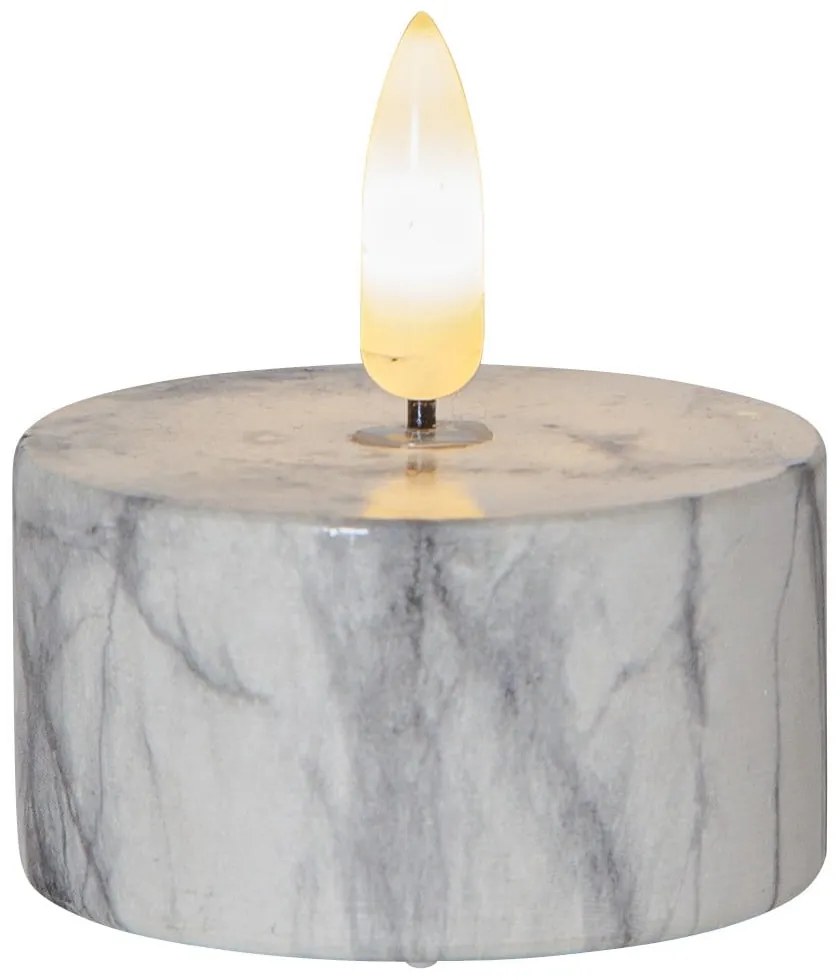 Świeczki LED zestaw 2 szt. (wysokość 6 cm) Flamme Marble – Star Trading