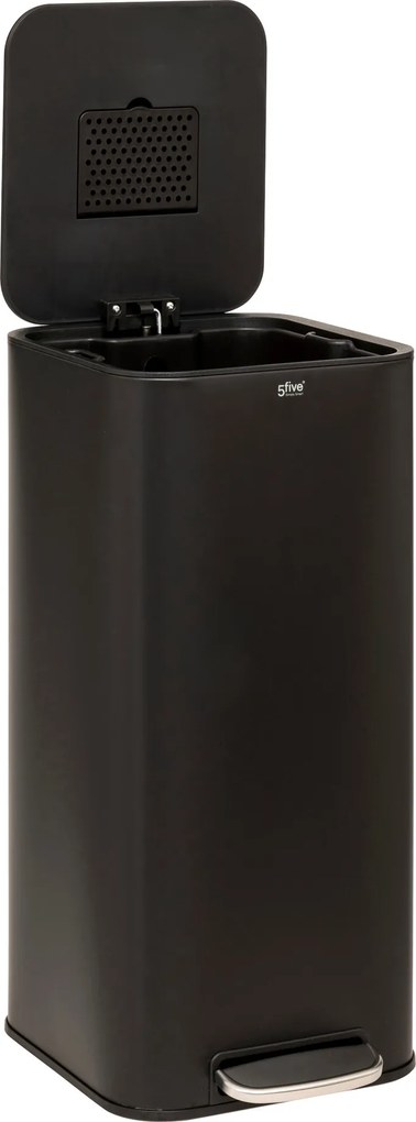 Kosz z pedałem DELTA metalowy, 30 l