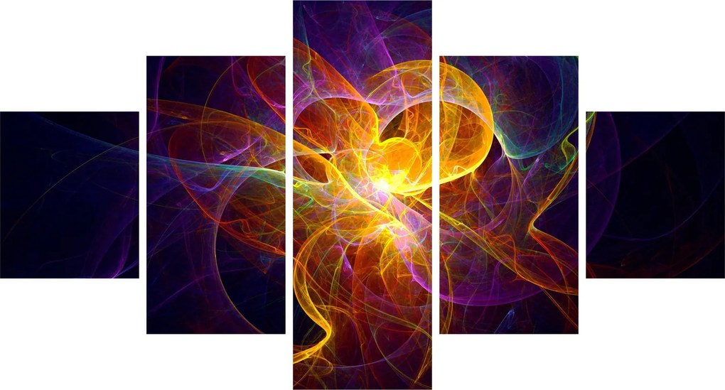 Abstrakcyjny obraz (125x70 cm)
