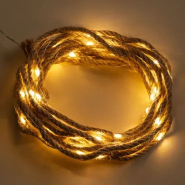 Dekoracyjny Łańcuch Led Na Sznurku 5 M Edvim Miel - Sklum