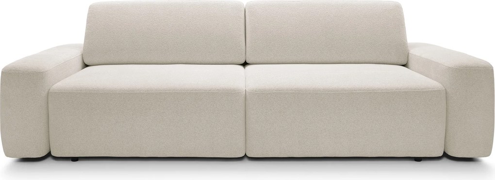 Masseno Sofa VEO z funkcją spania i pojemnikiem na pościel - Kremowy - RAVEN 24