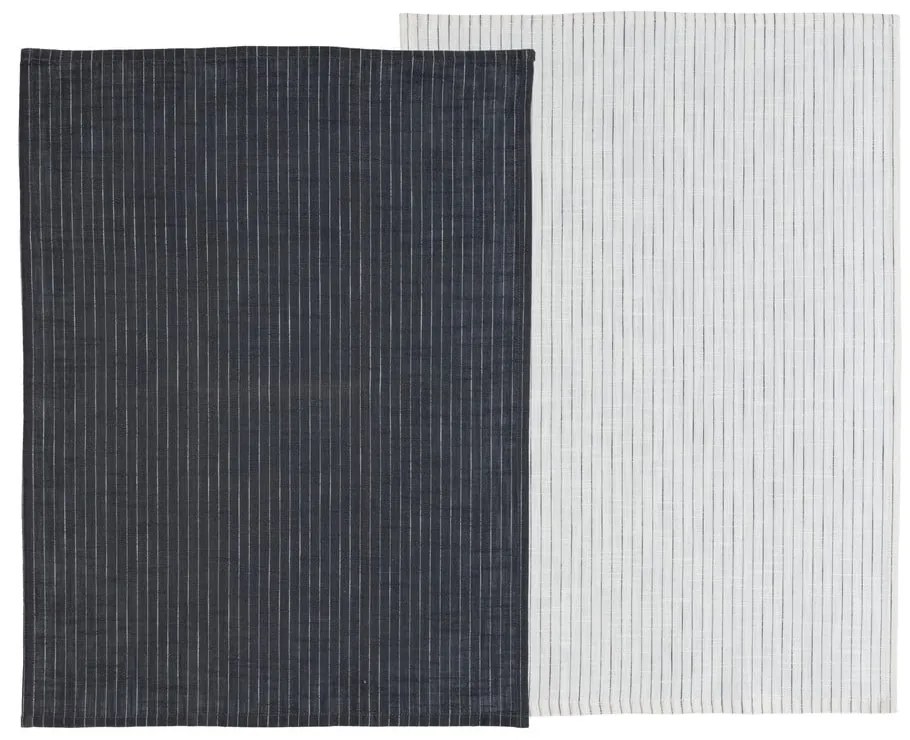 Bawełniane ścierki zestaw 2 szt. 50x70 cm Line – Södahl