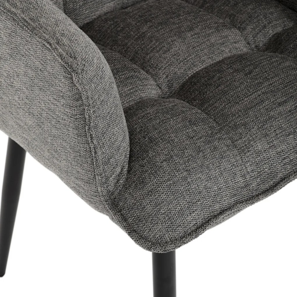 Zestaw krzeseł do jadalni DCH-J2139 GREY2, 2 szt.
