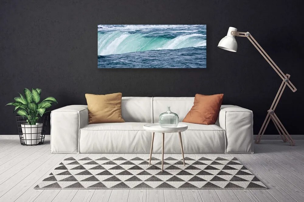 Fotoobraz na płótnie Potężna Kaskada Wodna