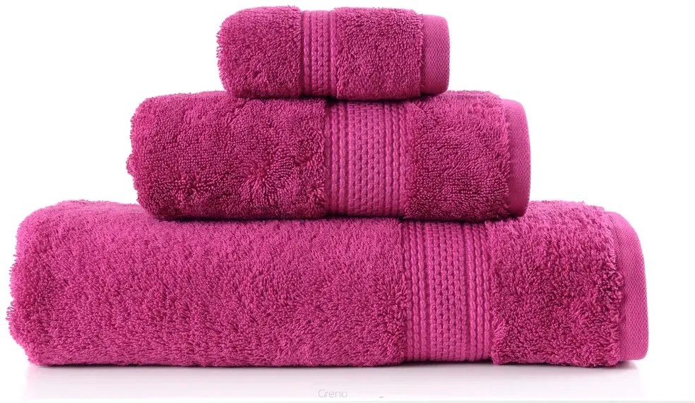 Ręcznik kąpielowy EGYPTIAN COTTON Greno 70x140 fuksja 600g/m2 Premium GRENO