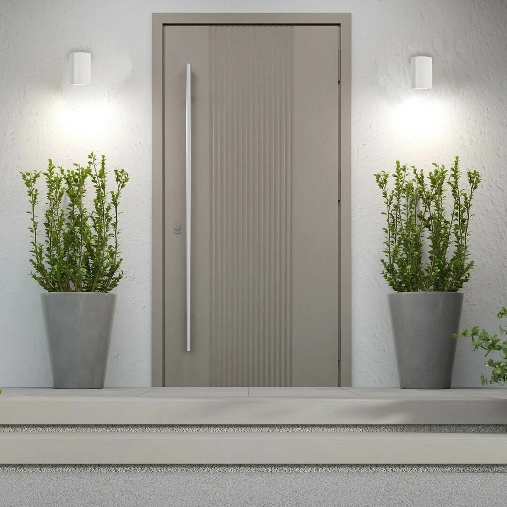 Rabalux 77161 zewnętrzna lampa ścienna LED Urfa, 9 W, IP65, biały, 11,5 cm