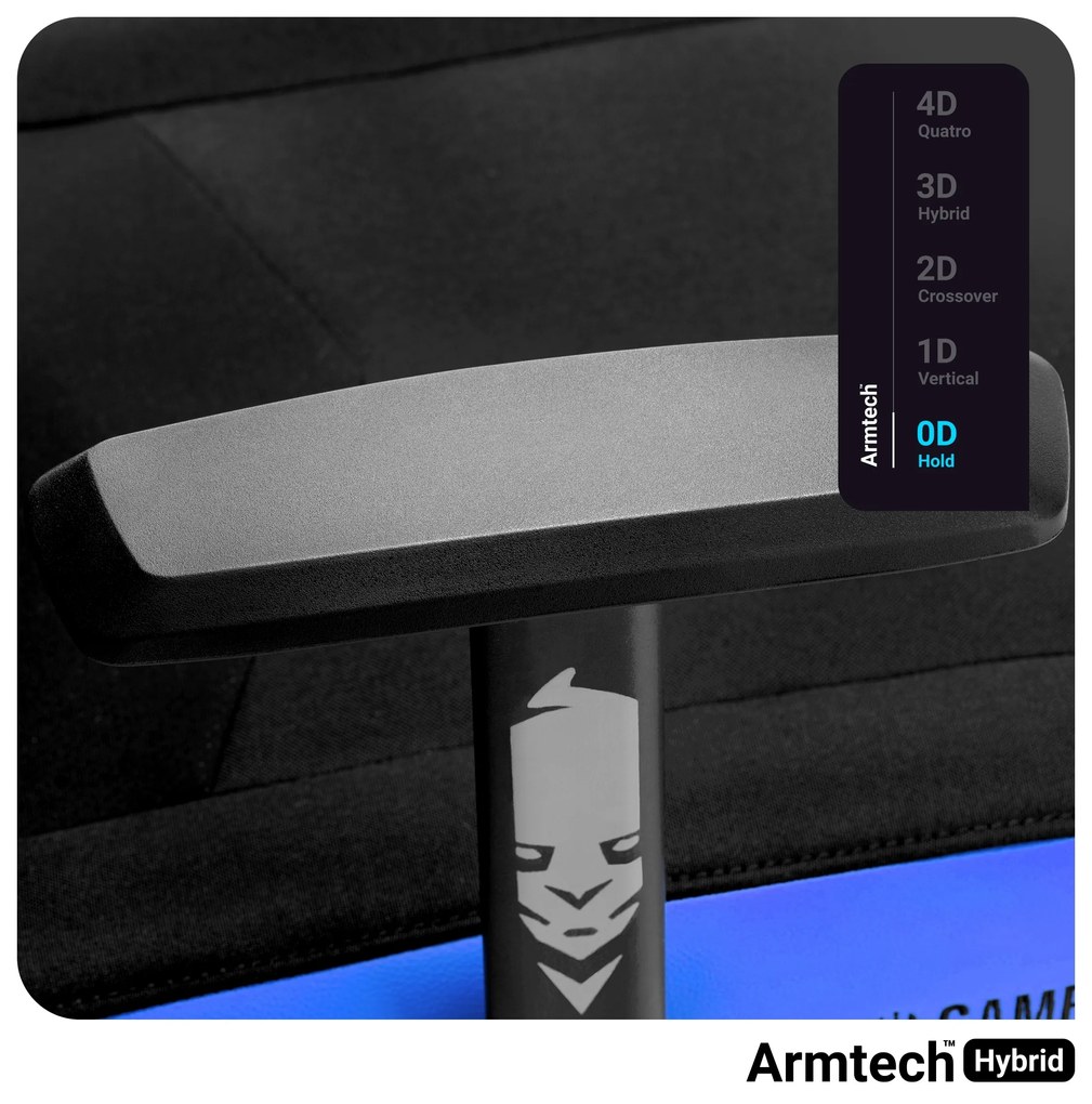 Fotel gamingowy Diablo X-Gamer 2.0 Normal Size, Cool Water