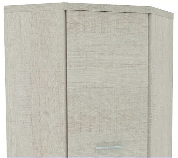 Szafa narożna w dekorze santana D4-Z77