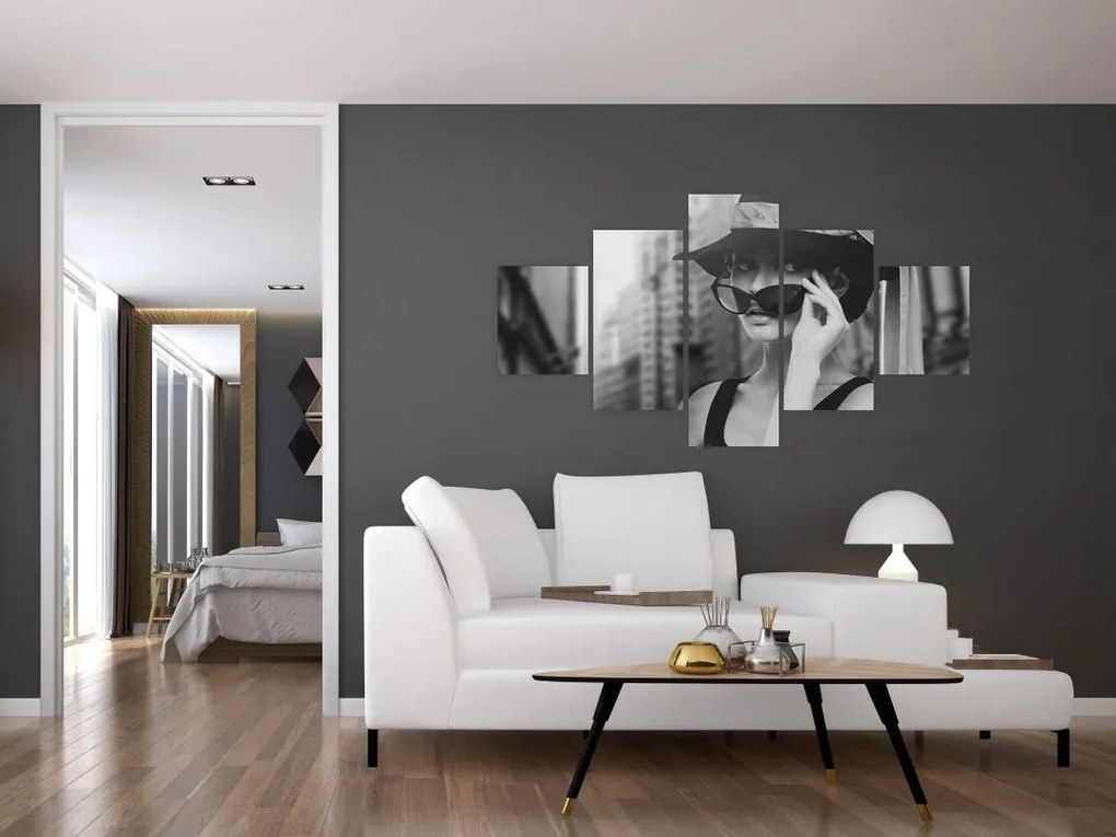 Obraz kobiety (125x70 cm)