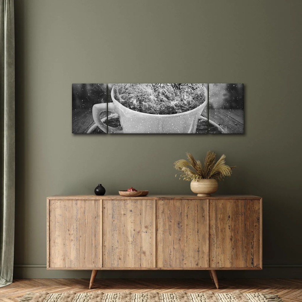 Obraz - Filiżanka natury (170x50 cm)