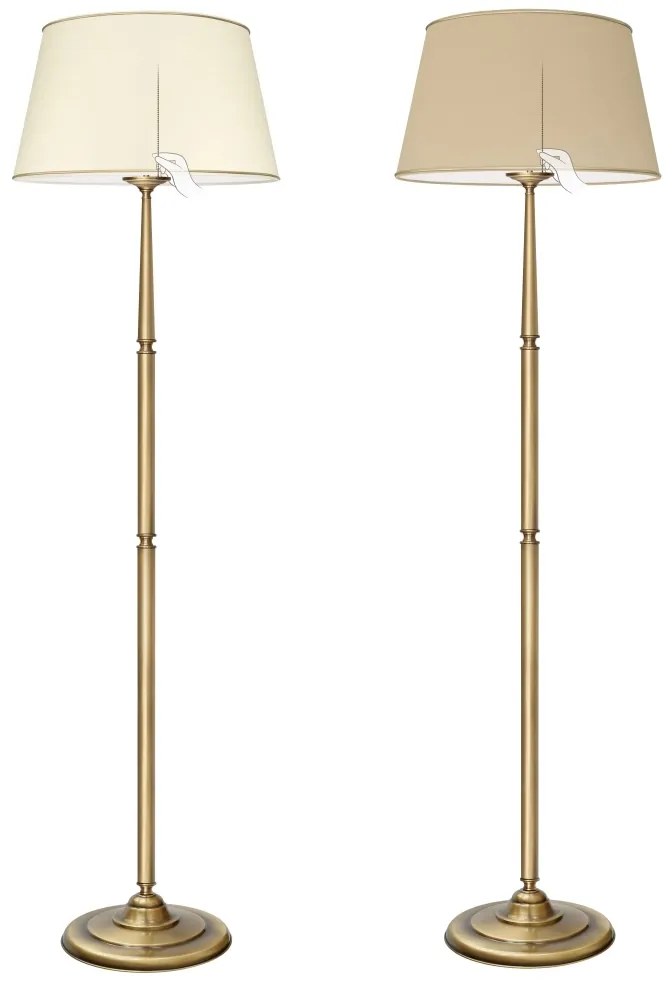 Elegancka lampa podłogowa z mosiądzu YA-P1-L