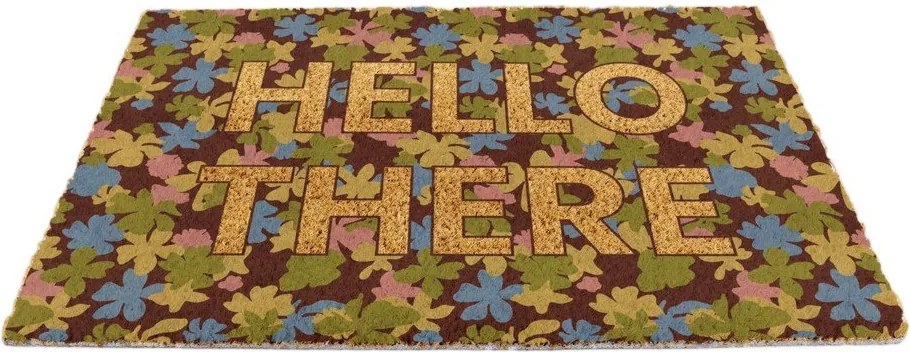 Wycieraczka z włókna kokosowego 40x60 cm Hello There – Artsy Doormats