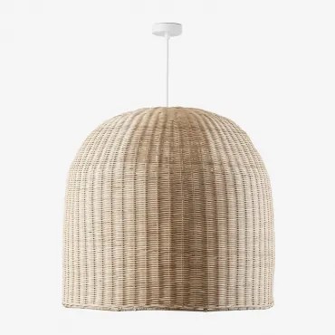 Lampa Sufitowa Wisząca Flandria Biała & Ø80 Cm - ↑65 Cm Flandes - Sklum