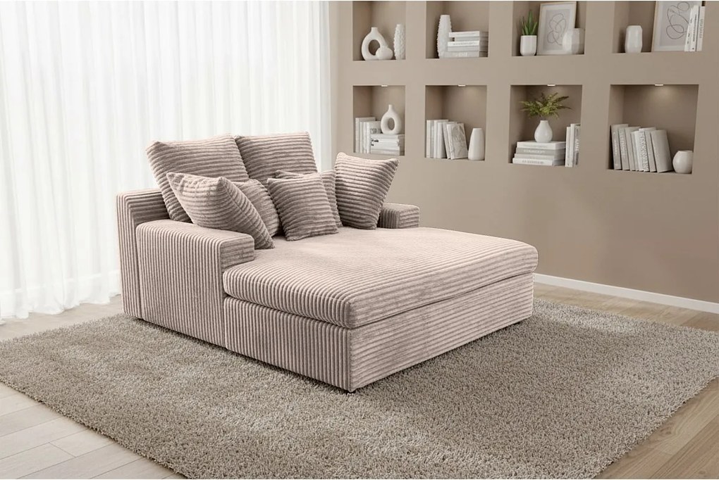 Szezlong Lazy One Tilia 11 ciepły szary