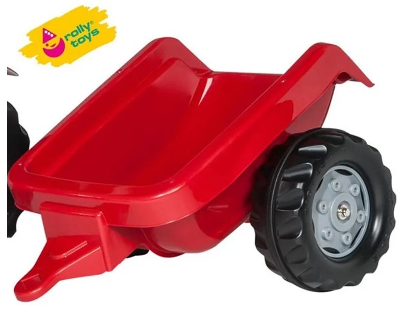 Rolly toys rolykid traktor na pedały case z przyczepką