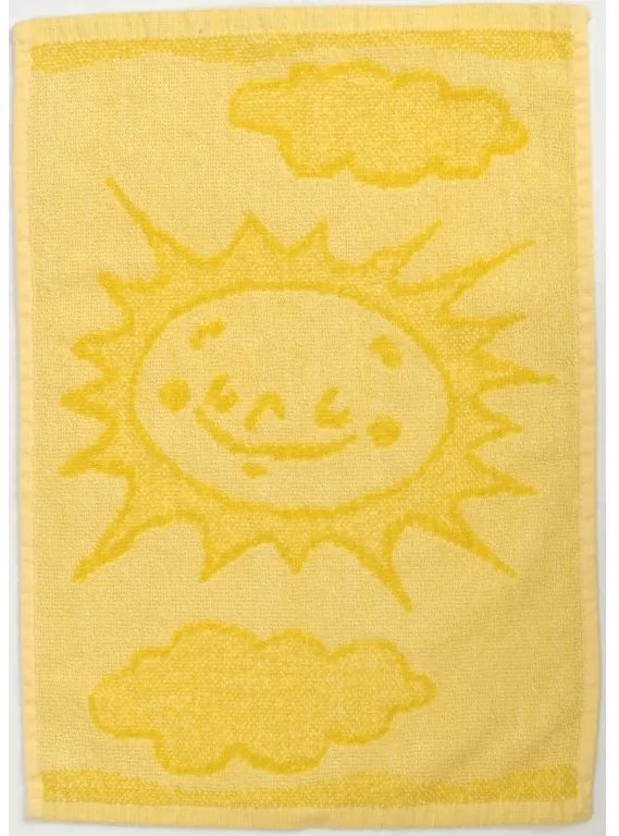 Ręcznik dziecięcy BEBE śłońce żółty 30x50 cm