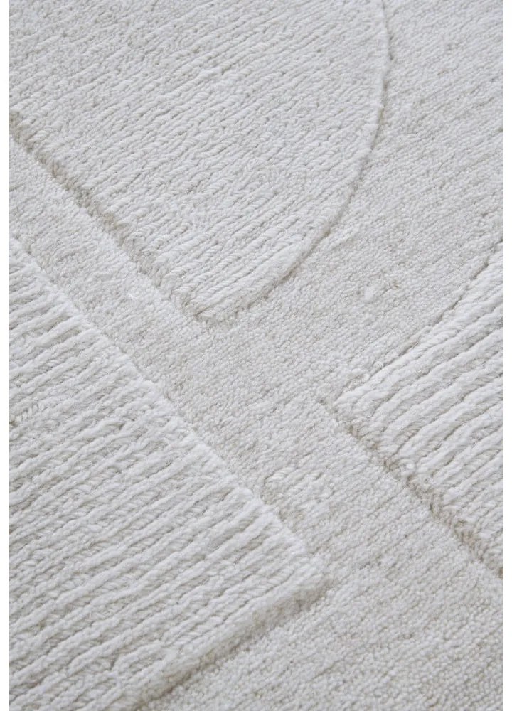 Kremowy wełniany chodnik tkany ręcznie 80x250 cm Alexis – Villeroy&amp;Boch