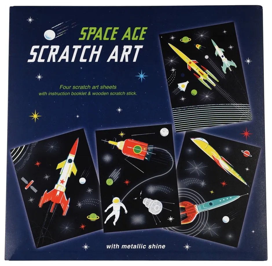 Obrazki do ścierania Space Age – Rex London